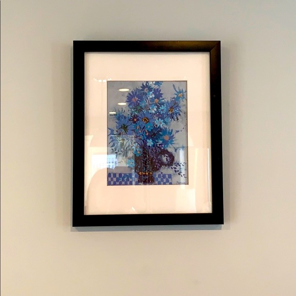 Framed and matted artwork - Picture 2 of 2